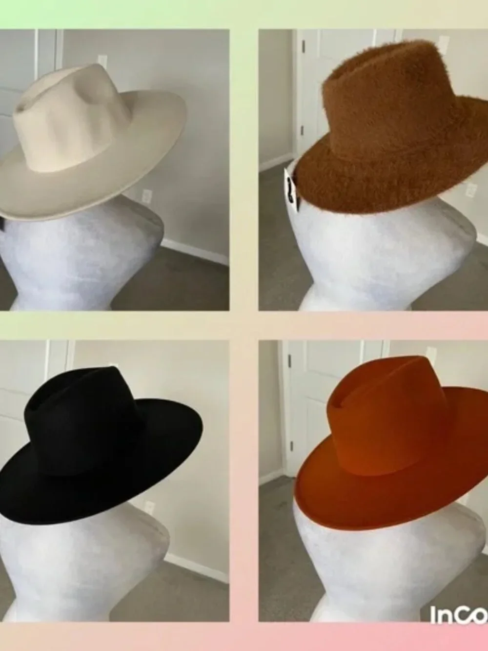 Styline Boho Hat in Black ONLY, One size Retails $42 NEW - Picture 4 of 4